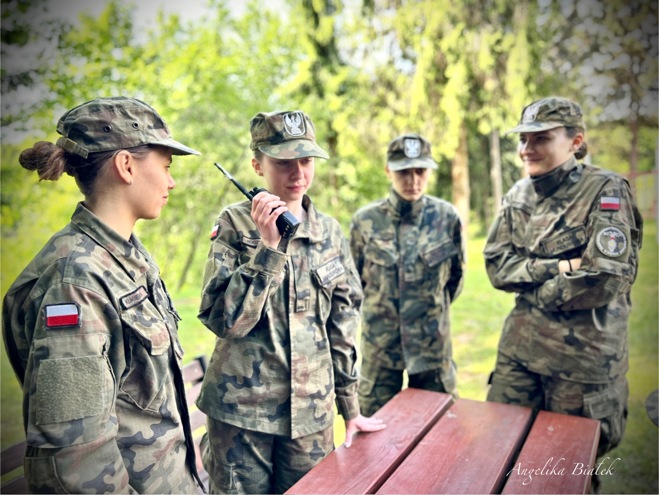 Uczniowie podczas zajęć