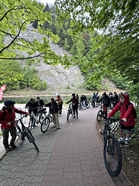 Uczestnicy wyjazdu do Pienińskiego Parku Narodowego