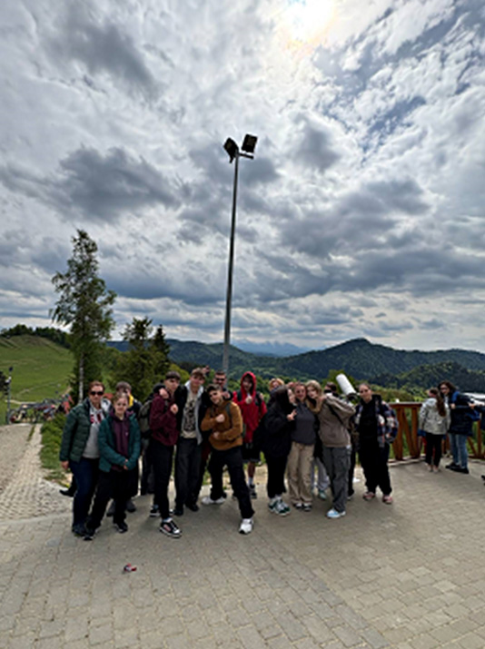 Uczestnicy wyjazdu do Pienińskiego Parku Narodowego