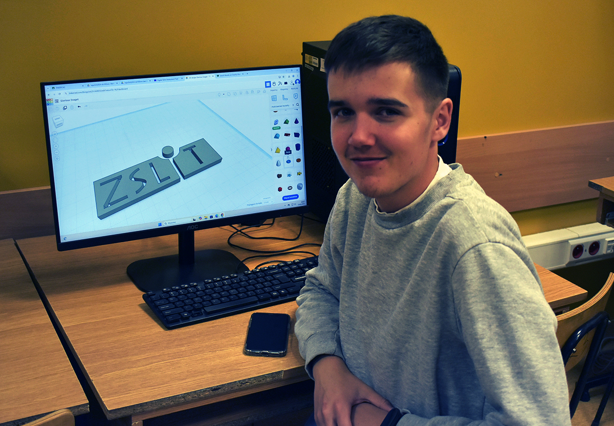 Zajęcia z grafiki komputerowej w ramach projektu „Ukierunkowani na karierę”