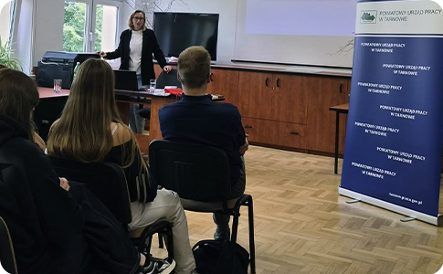 Spotkanie z Powiatowym Urzędem Pracy w Tarnowie