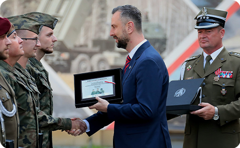 Wyróżnienie dla absolwenta ZSLiT w Wojniczu