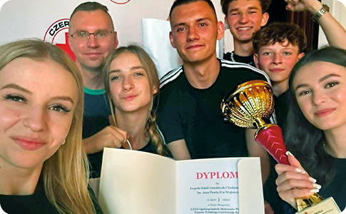 Mistrzostwo Małopolski dla ZSLiT w Wojniczu 🏆