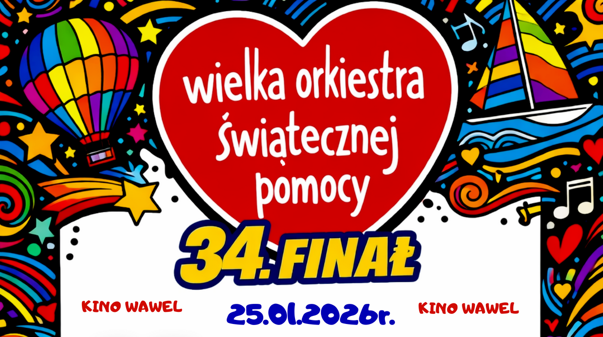 34 Finał WOŚP - Zapraszamy!