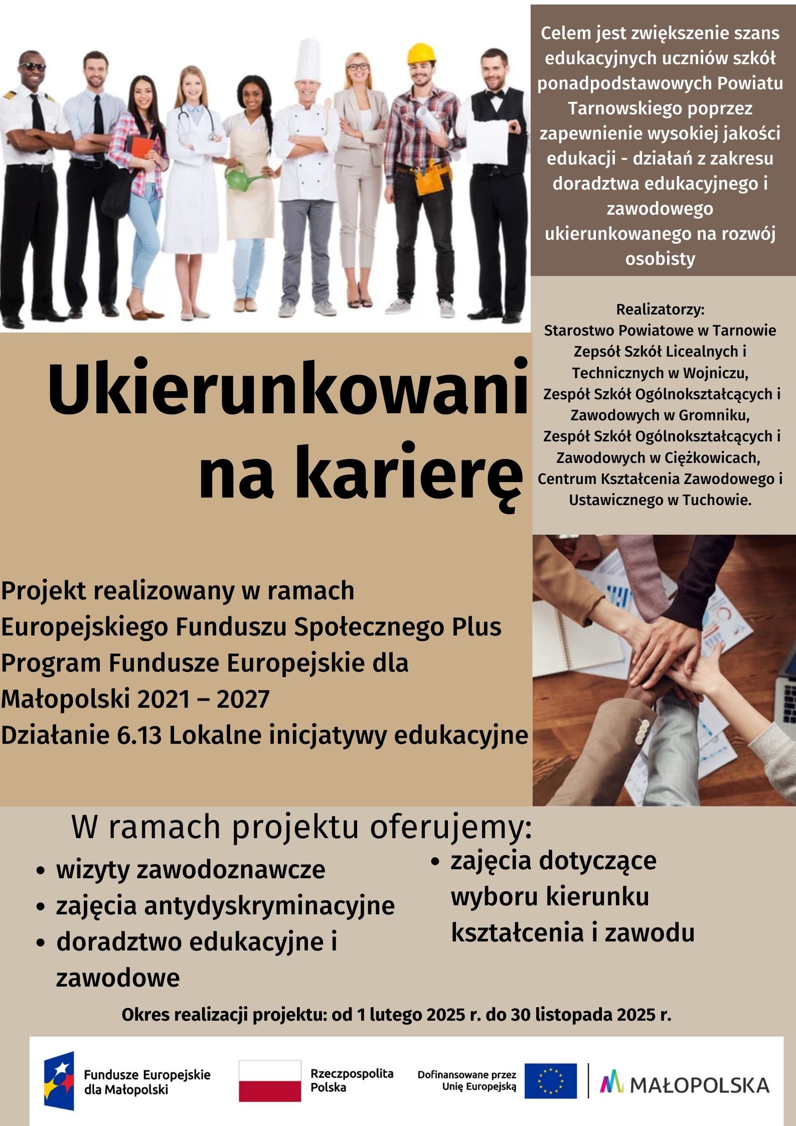 plakat Ukierunkowani na karierę