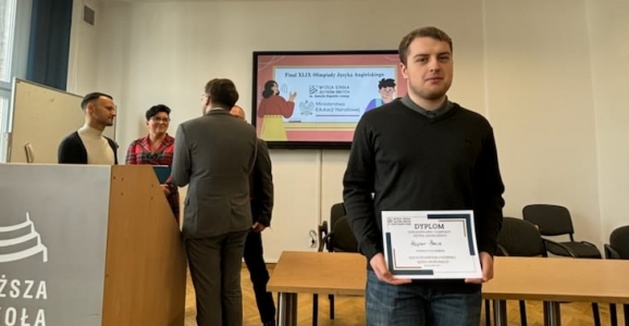 Kacper Bacia laureatem XLIX olimpiady języka angielskiego!