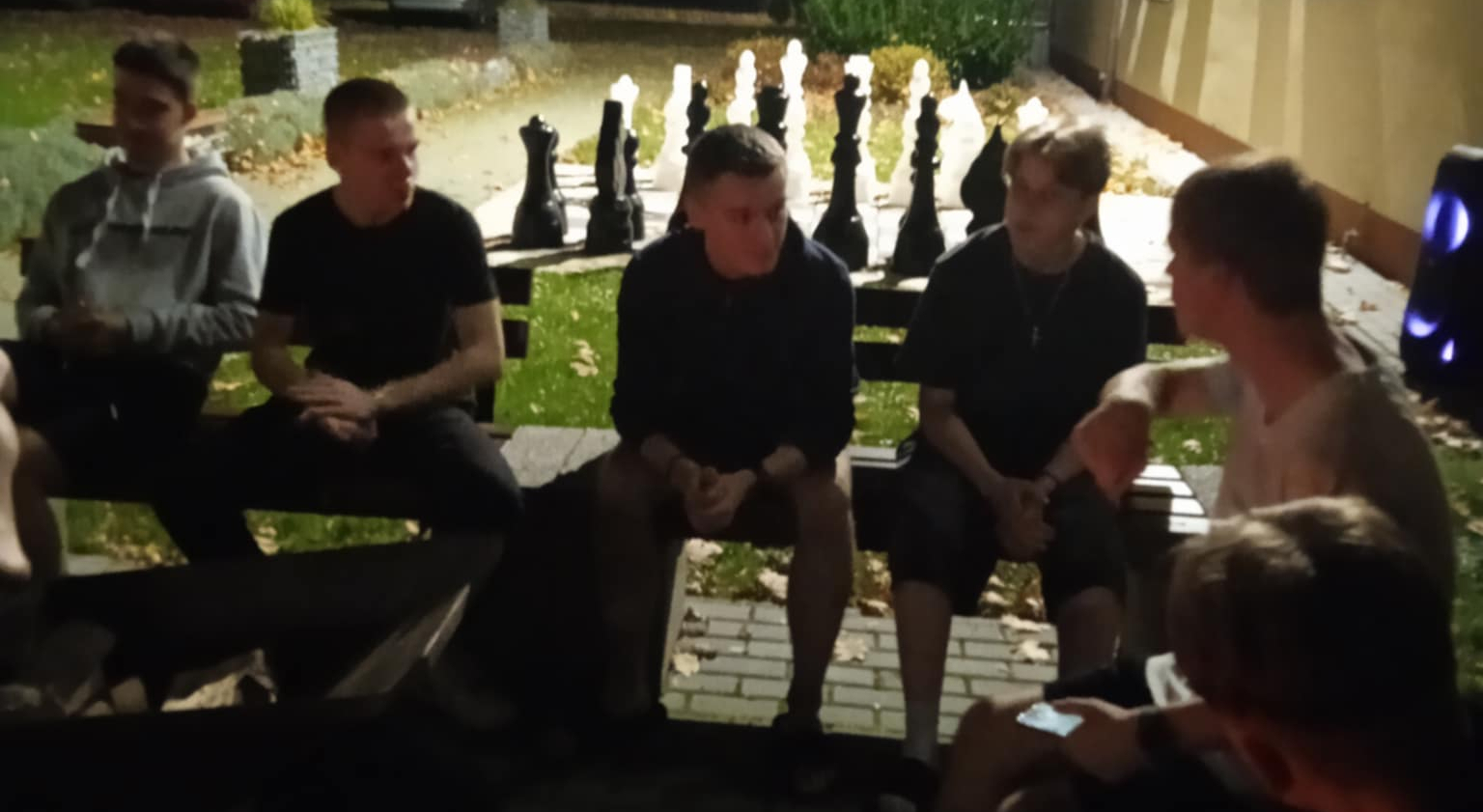 Jesienny grill integracyjny w internacie 