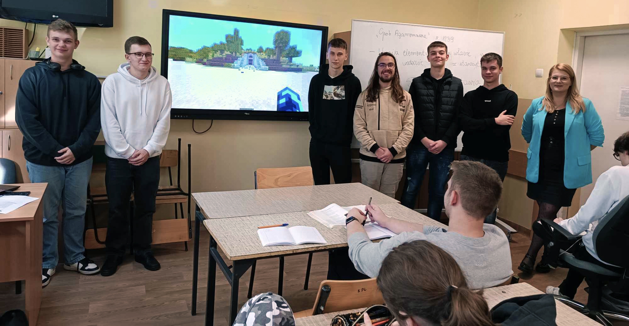 Minecraft na języku polskim.