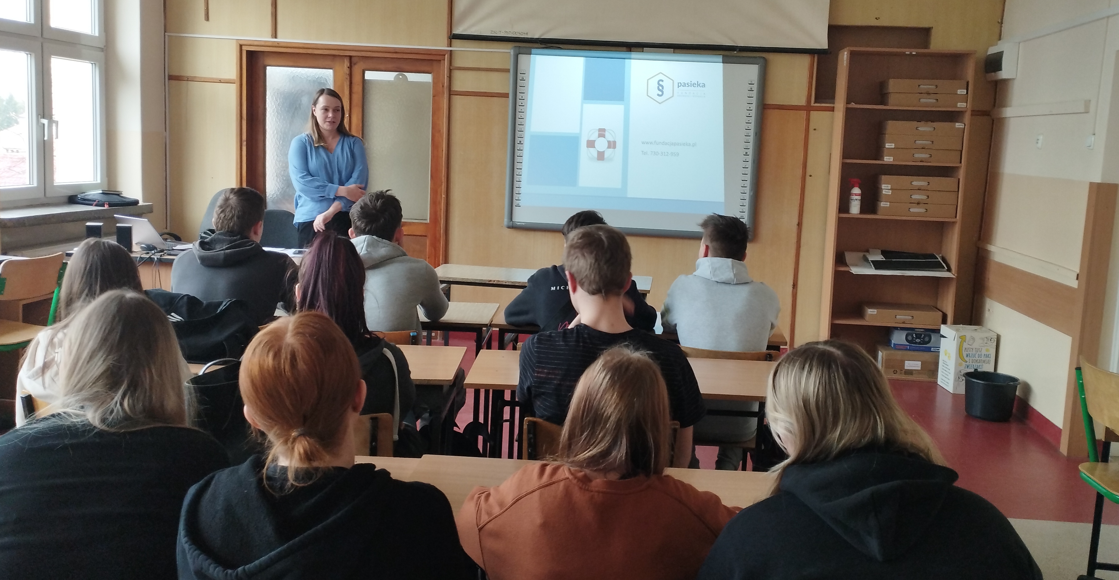 Szkolenia z prawa dla uczniów z Fundacji Pasieka