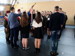 Uroczystość Ślubowania klas pierwszych oraz szkolne obchody Dnia Edukacji Narodowej